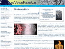 Tablet Screenshot of fractal-lab.org